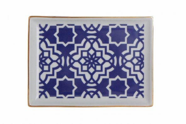 Porland Morocco Desen7 Mor Kahvaltı Tabağı 18 cm  04A+P019258 ürün görseli 1
