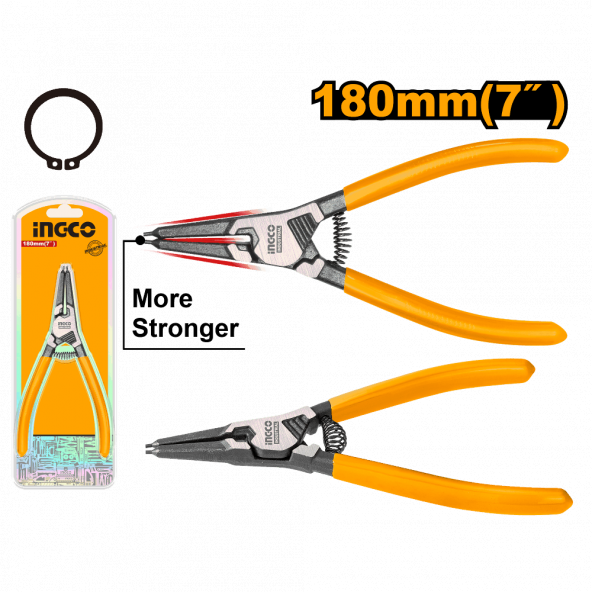 INGCO Sekman Pensesi Düz Dış 180mm ING-HCCP261801 ürün görseli 1