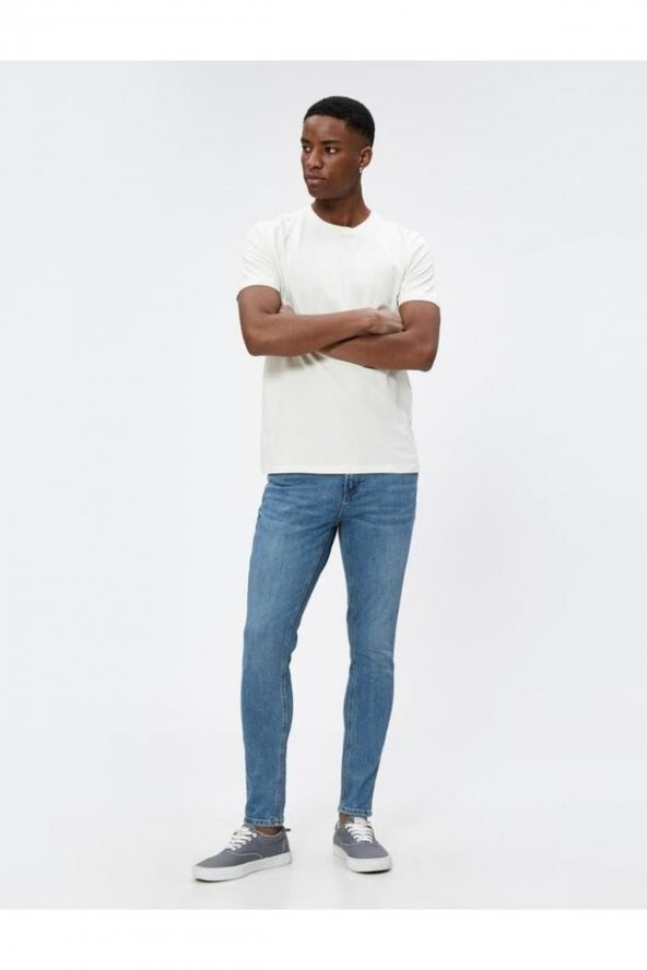Super Skınny Erkek Jean Pantolon - 3sam40107nd ürün görseli 1