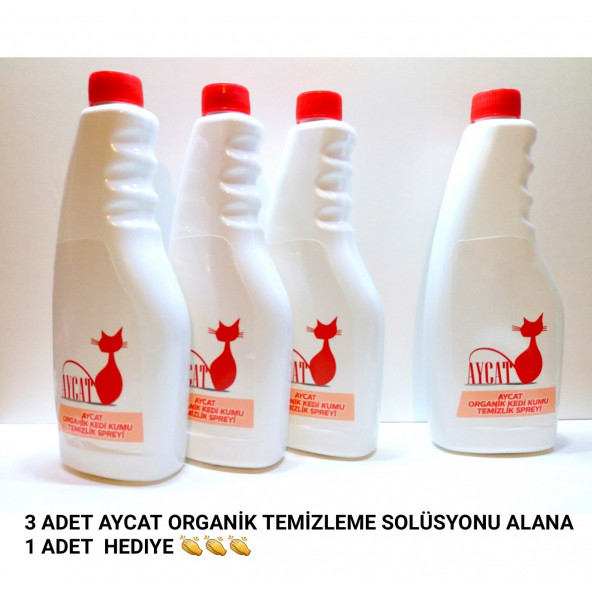 Kedi Kumu Temizleyici  Bitkisel İçerikli AYCAT ürün görseli 1