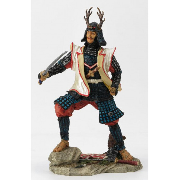 VERONESE BİBLOLAR-Wise Uzakdoğu Figür-WISE SAMURAY-16x12x25 CM-JWU72531AA ürün görseli 1