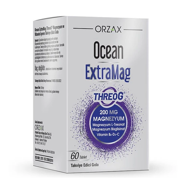 Ocean Extramag Threog 200 mg 60 Tablet ürün görseli 1