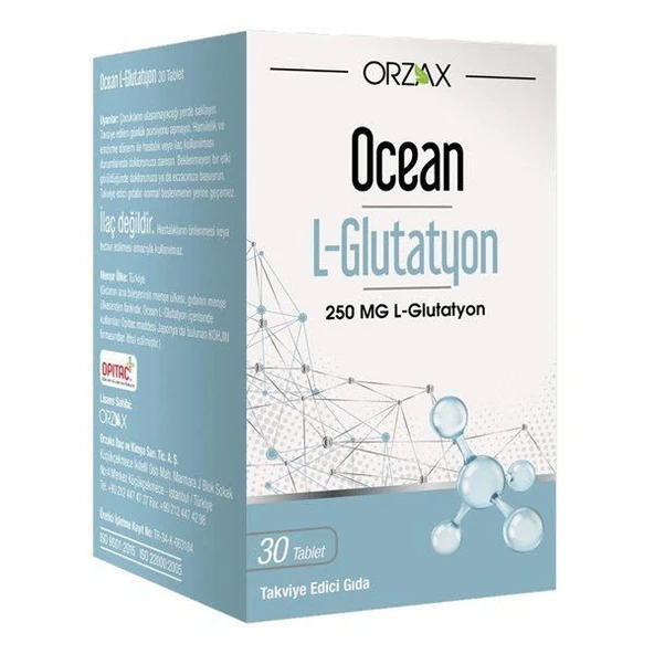 Ocean L-Glutatyon 250 mg 30 Tablet ürün görseli 1