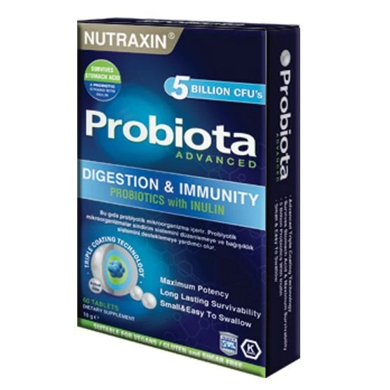 Nutraxin Probiota Advanced 60 Tablet ürün görseli 1
