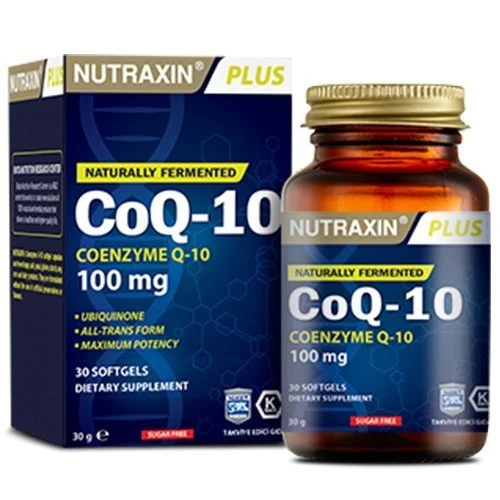 Nutraxin Co Q10 Koenzim Q10 30 Jelatin Kapsül ürün görseli 1