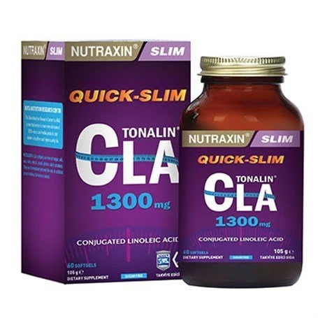 Nutraxin Quick Slim Tonalin Cla 60 Kapsül ürün görseli 1