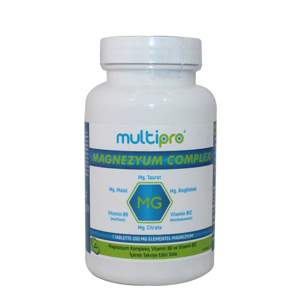 Multipro Magnezyum Complex 90 Tablet ürün görseli 1