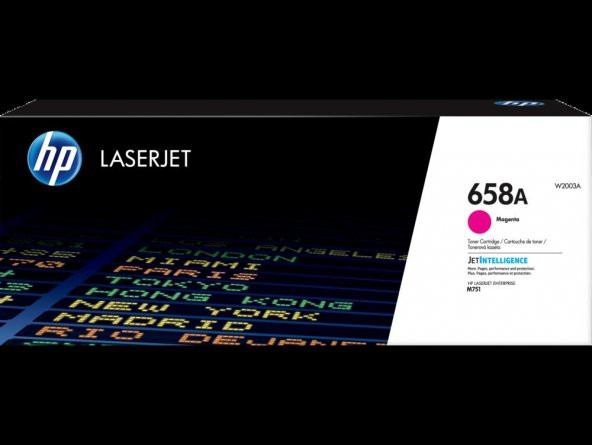 HP 658A Magente Kırmızı 6.000 Sayfa Toner W2003A ürün görseli 1