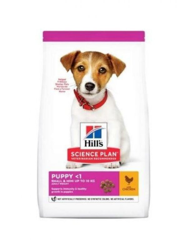 Hills Sicience Plan Küçük Irk Tavuklu Yavru Köpek Maması 1,5 Kg ürün görseli 1