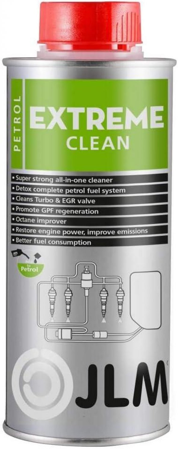 JLM Benzinli Extreme Turbo-Yakit ve Emisyon Sistemi Temizleyici 500ml. ürün görseli 1