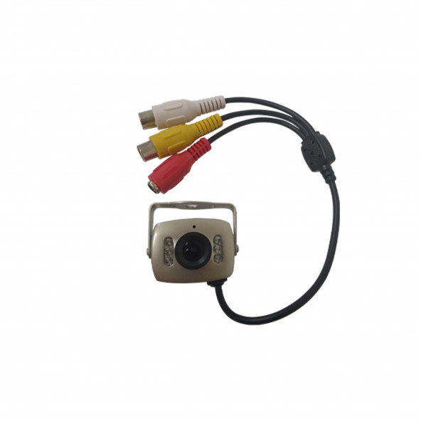 Analog Mini Araç Kamerası - 6 IR LED, HD Görüntü Kalitesi, Gündüz & Gece Modu ürün görseli 1
