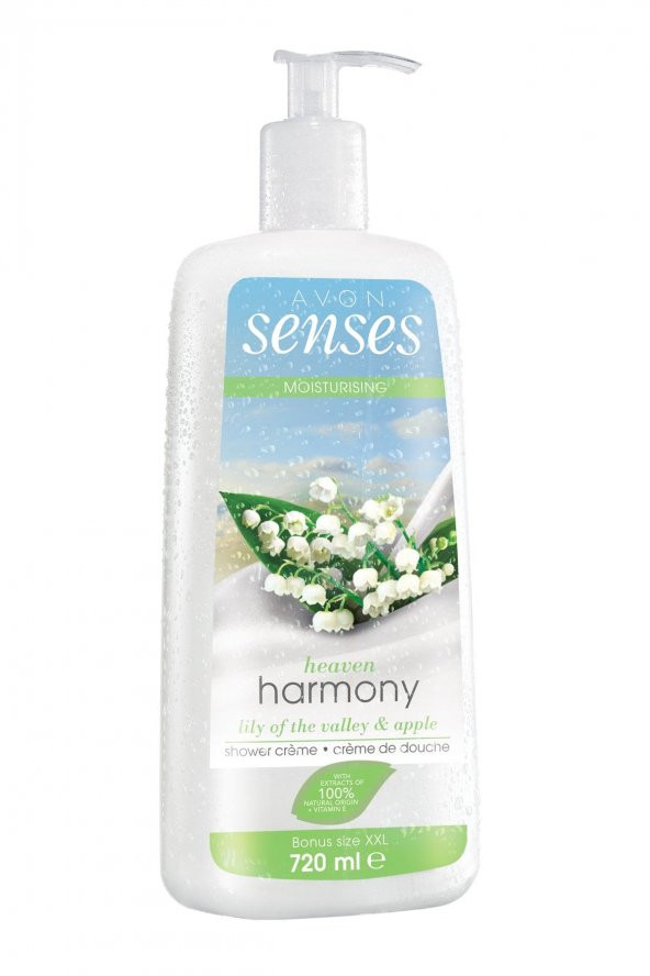 AVON SENSES DUŞ JELİ 720ML-HARMONY BEYAZ ürün görseli 1
