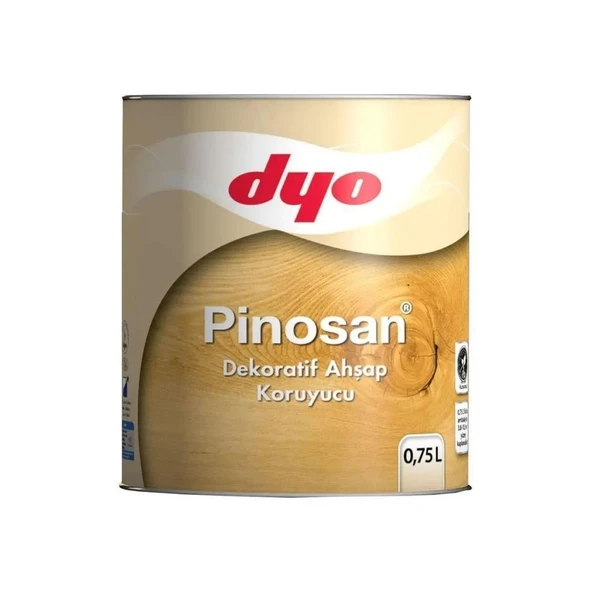Dyo Pinosan Dekoratif Mat Ahşap Verniği  0.75lt Naturel ürün görseli 1