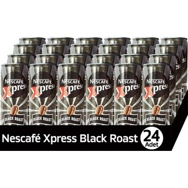 Nescafe Xpress Black Soğuk Kahve 250ml 24 Adet ürün görseli 1