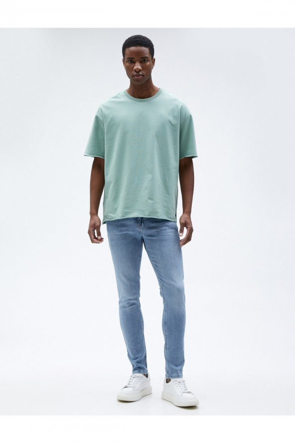 Skinny Fit Kot Pantolon - Michael Jean ürün görseli 1