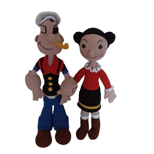 Temel Reis - Safinaz Amigurumi Organik Oyuncak ürün görseli 1