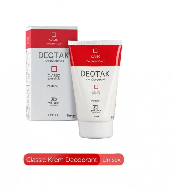 DEOTAK CLASSİC KREM DEODORANT 35 ML ürün görseli 1