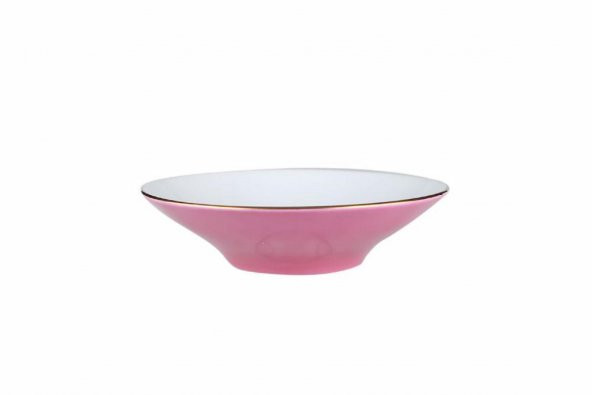 Porland Glamorous Pembe Çukur Tabak 20 cm  04A+P021657 ürün görseli 1