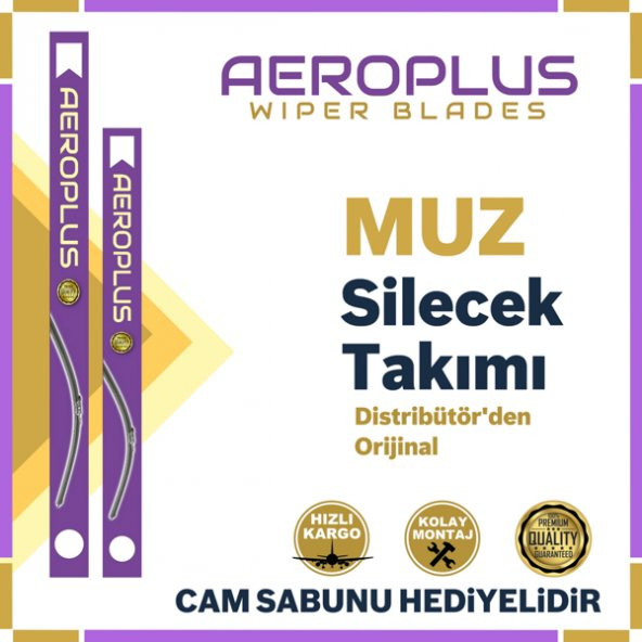 Aeroplus BMW 5 Serisi G30 Muz Silecek Takımı 2018-2020 ürün görseli 1