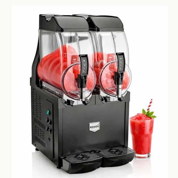 Remta Royal 12+12 Litre İkili Slush (Buzlaş) Karlamaç Makinesi - ST42 ürün görseli 1