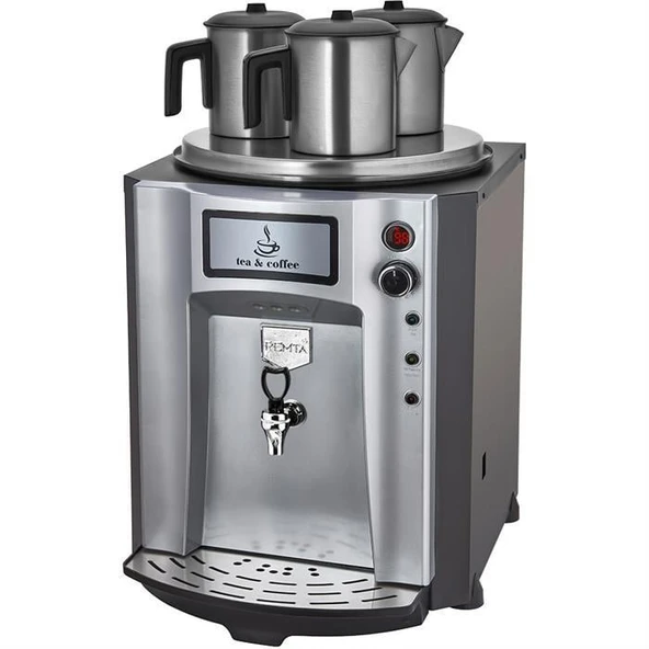 Remta Premium Otomatik Su Alma 40 Litre Üç Demlikli Çay Kazanı Makinesi ürün görseli 1
