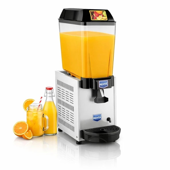 Remta 20 Litre Tekli Şerbet Soğutucu Gri - ST10 ürün görseli 1