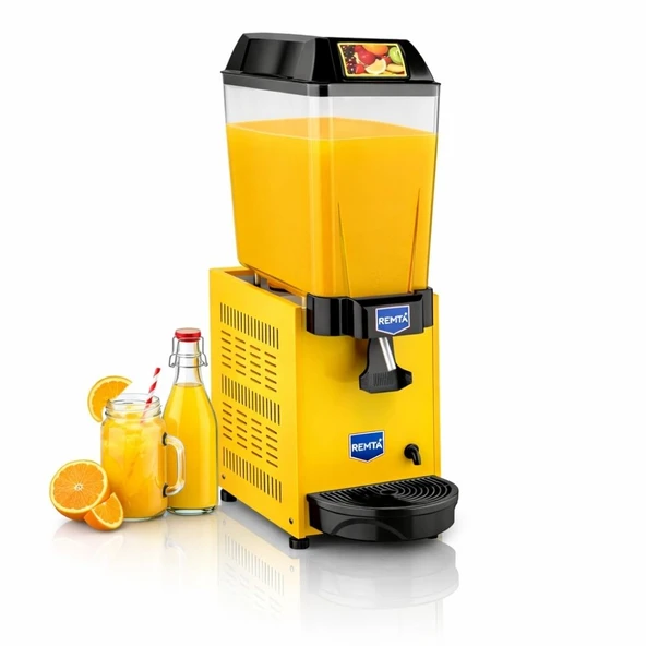 Remta 20 Litre Tekli Şerbet Soğutucu Sarı - ST10 ürün görseli 1