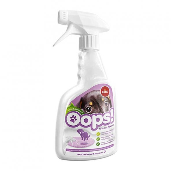 ELIX Bitki Özlü Köpek idrar Yapma ve Koku Önleyici Sprey 500ml. ürün görseli 1