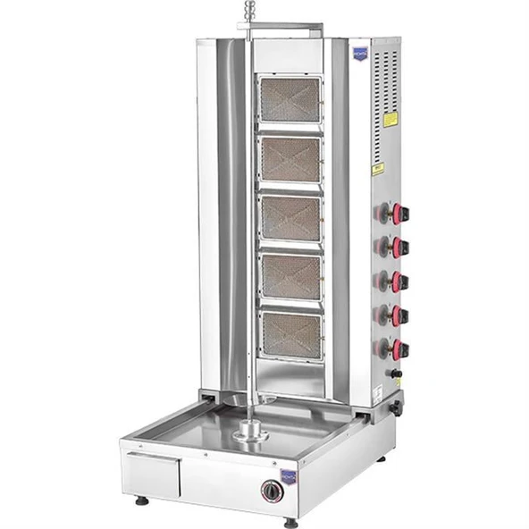 Remta 5 Radyanlı Alttan Motorlu Doğalgazlı (CE) Döner Ocağı ürün görseli 1