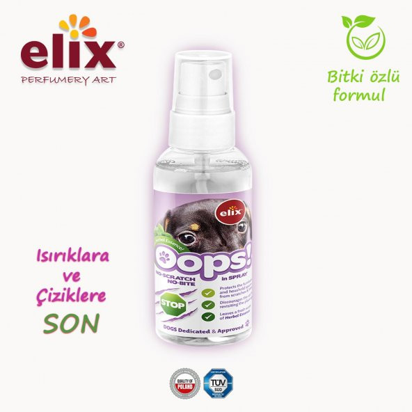 ELIX Bitki Özlü Köpek Kovucu Sprey 75ml. - Resim 2
