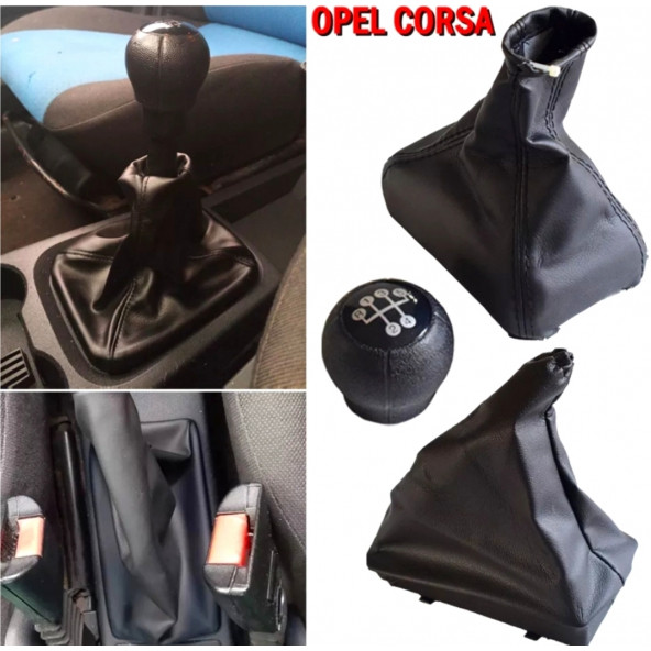 Opel Corsa C Vites Körüğü + El Freni Körüğü + Vites Topuzu ürün görseli 1