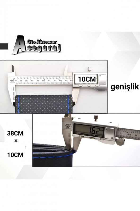 Tofaş Doğan Slx Uyumlu Dikmeli Direksiyon Kılıfı Noktalı Siyah ( Kırmızı Dikişli ) ürün görseli 1
