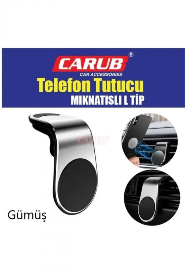 Mıknatıslı L Tipi Telefon Tutucu ürün görseli 1