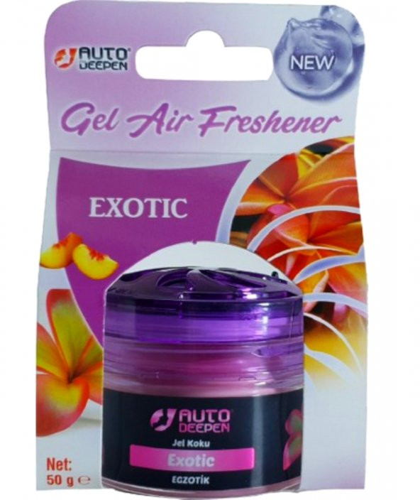 Jel oda ve oto kokusu exotic 1 adet ürün görseli 1