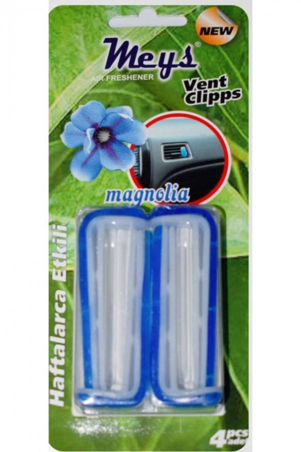 Oto Petek Kokusu Fantastic - Magnolia - Mandal Autofresh Koku 1 Pakette 4 Adet Vardır ürün görseli 1