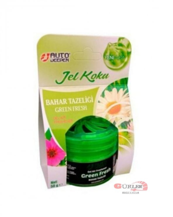 Jel oda ve oto kokusu bahar tazeliği green fresh ürün görseli 1