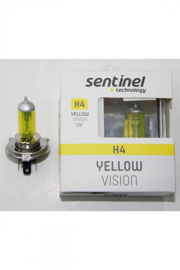 Süper Sarı Işık 12v Ampül H4 P43t ürün görseli 1