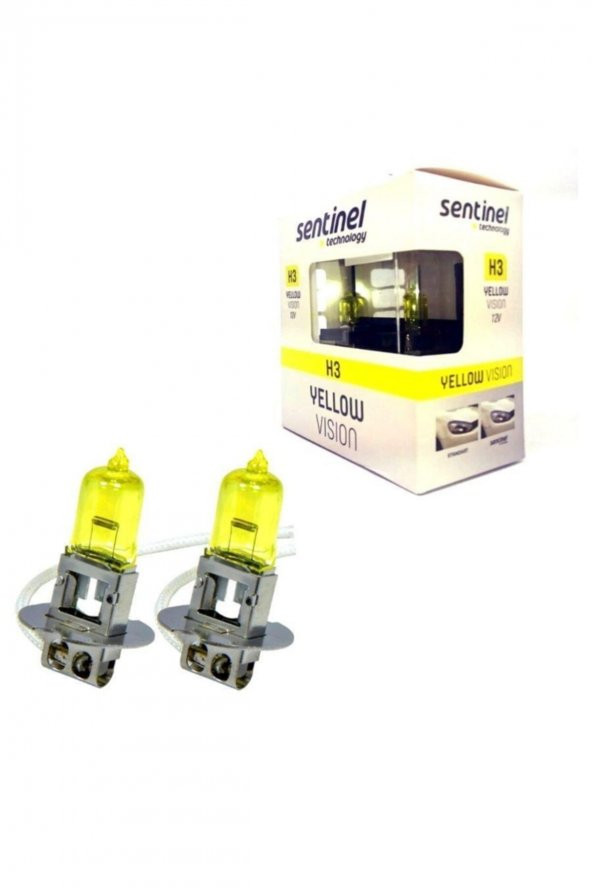 H3 Helojen Sarı Işık Ampul 12v - Resim 2