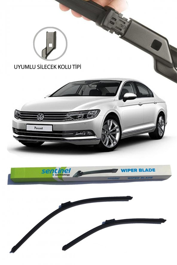Vw Passat B8 Sentinel Araca Özel Silecek Takımı Sağ Ve Sol ürün görseli 1