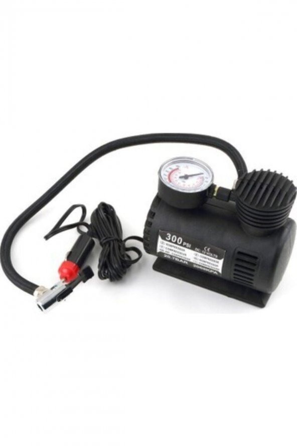 12v Hava Kompresörü 300 Psi Siyah - Resim 2