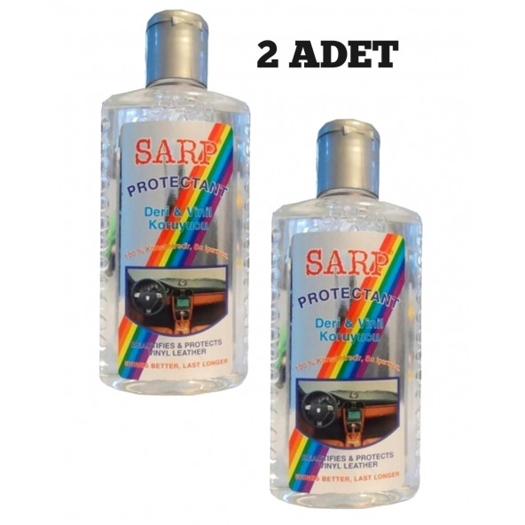 2 Li Protectant Deri Ve Vinil Koruyucu Lastik Parlatıcı Jel ürün görseli 1