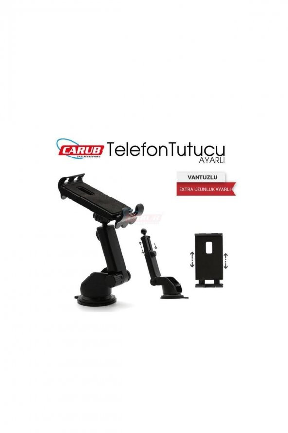 Ipad+telefon Tutucu Kızaklı Ayarlı Vantuzlu Br5901004 ürün görseli 1
