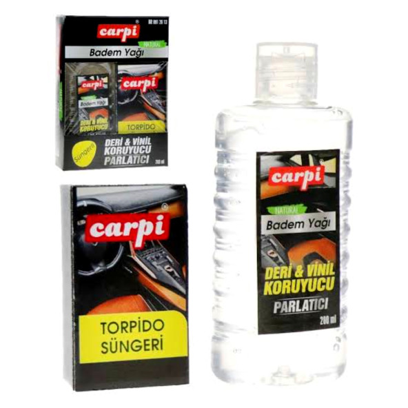 Deri Vinil Koruyucu Parlatıcı 200 ml Badem Yağı ürün görseli 1