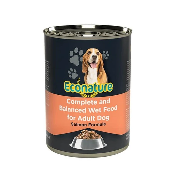 Econature Somon Etli Köpek Konservesi 400 Gr ürün görseli 1