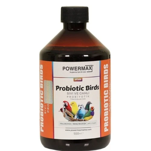 Powermax Probiyotic Birds ( sıvı ve canlı probiyotik 500 ml) ürün görseli 1