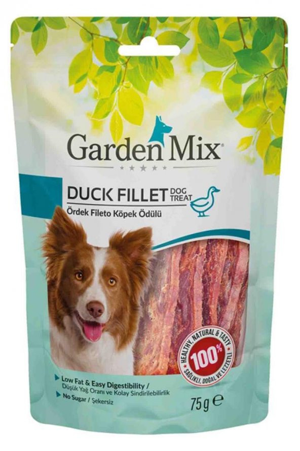 Gardenmix Ördekli Fileto Köpek Ödülü 75 Gr ürün görseli 1