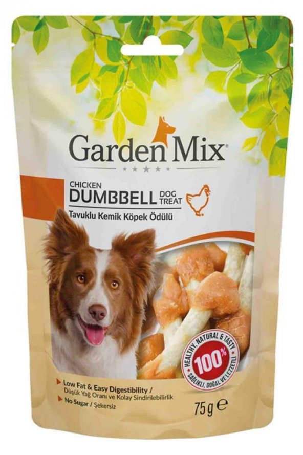 Gardenmix Tavuklu Kemik Köpek Ödülü 75 Gr ürün görseli 1