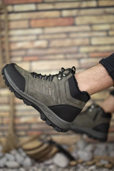Moda Ayakkabı 4521 Erkek Günlük Kürklü Bot Ayakkabı ürün görseli 1
