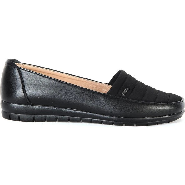 Moda Ayakkabı 0416 Siyah Kadın Babet Ayakkabı ürün görseli 1