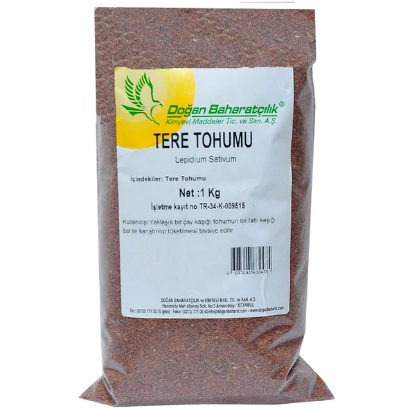 Doğal Tere Tohumu 1000 Gr Paket - Resim 6